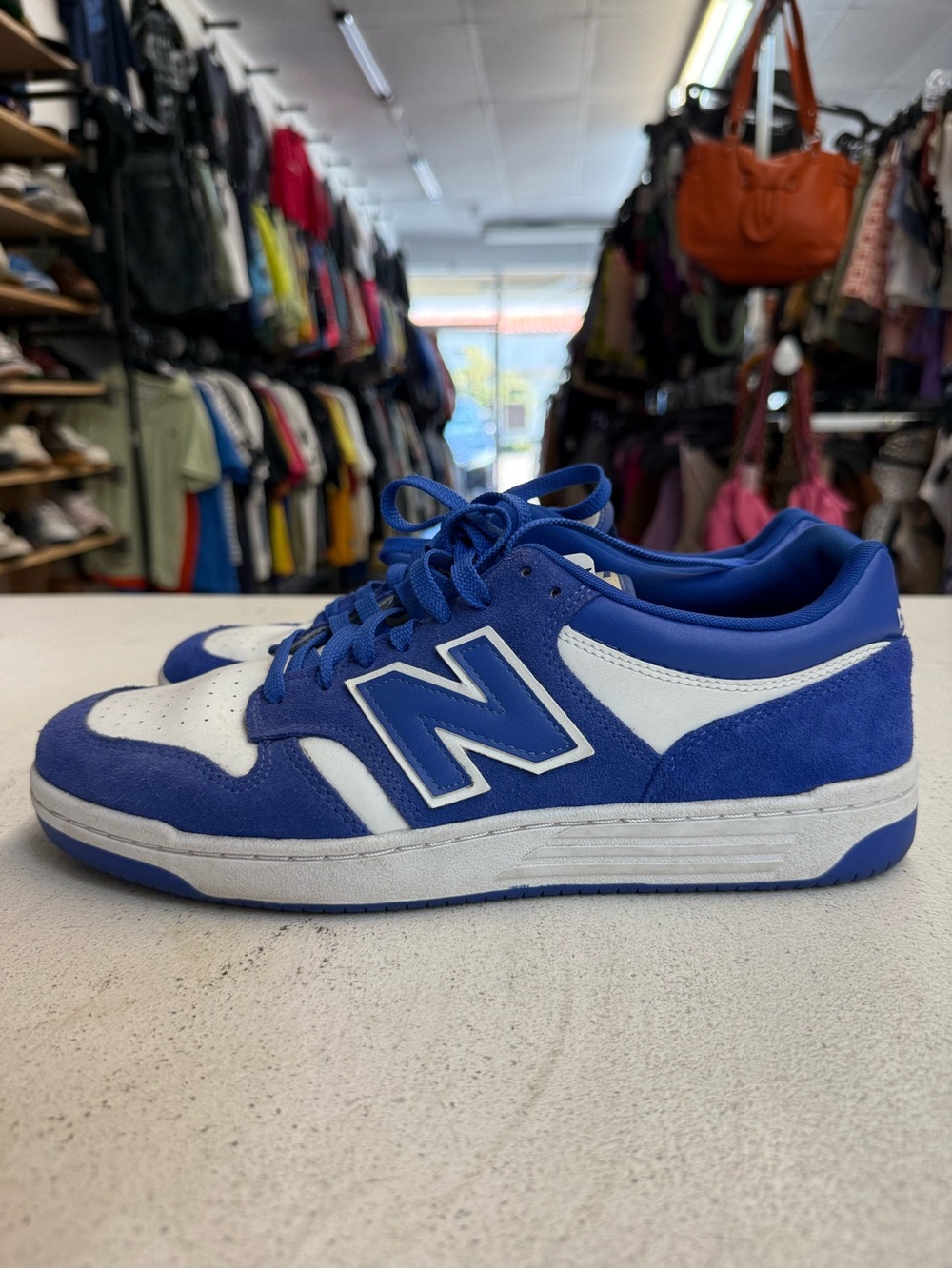 New Balance 480 Marine Blue Sneakers Mens Size 12